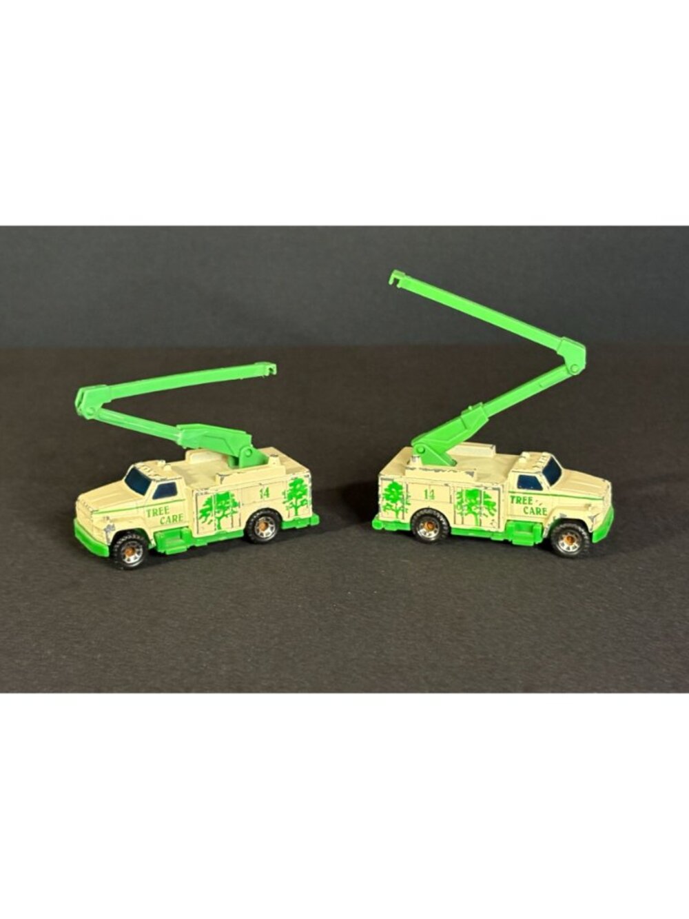 Matchbox Tree Utility Truck Ford Bucket Boom 1989 F-Series MB33 MB74 Toy Car VTG - Picture 2 of 7